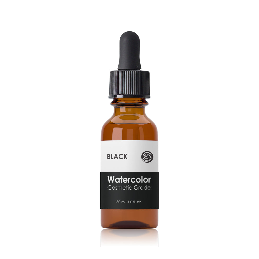 Watercolor - Cosmetic Grade - 30ml - Black