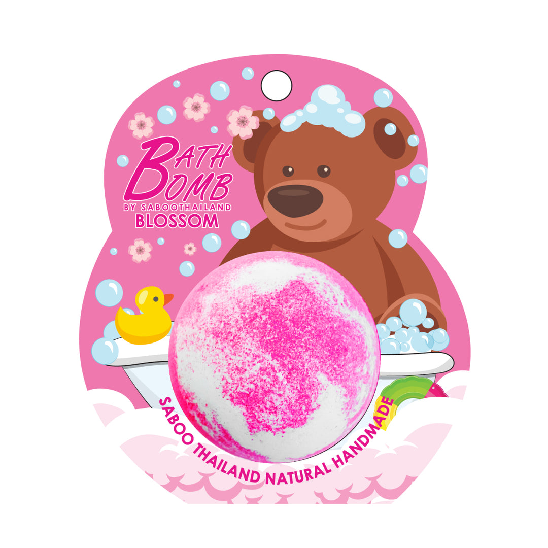 Bubble Bath Bomb - Bear Package - 150g - Blossom