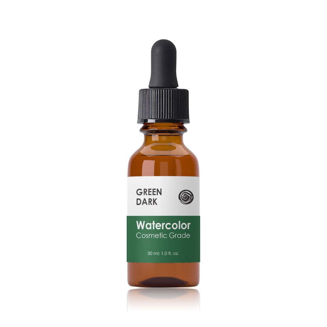 Watercolor - Cosmetic Grade - 30ml - Green Dark