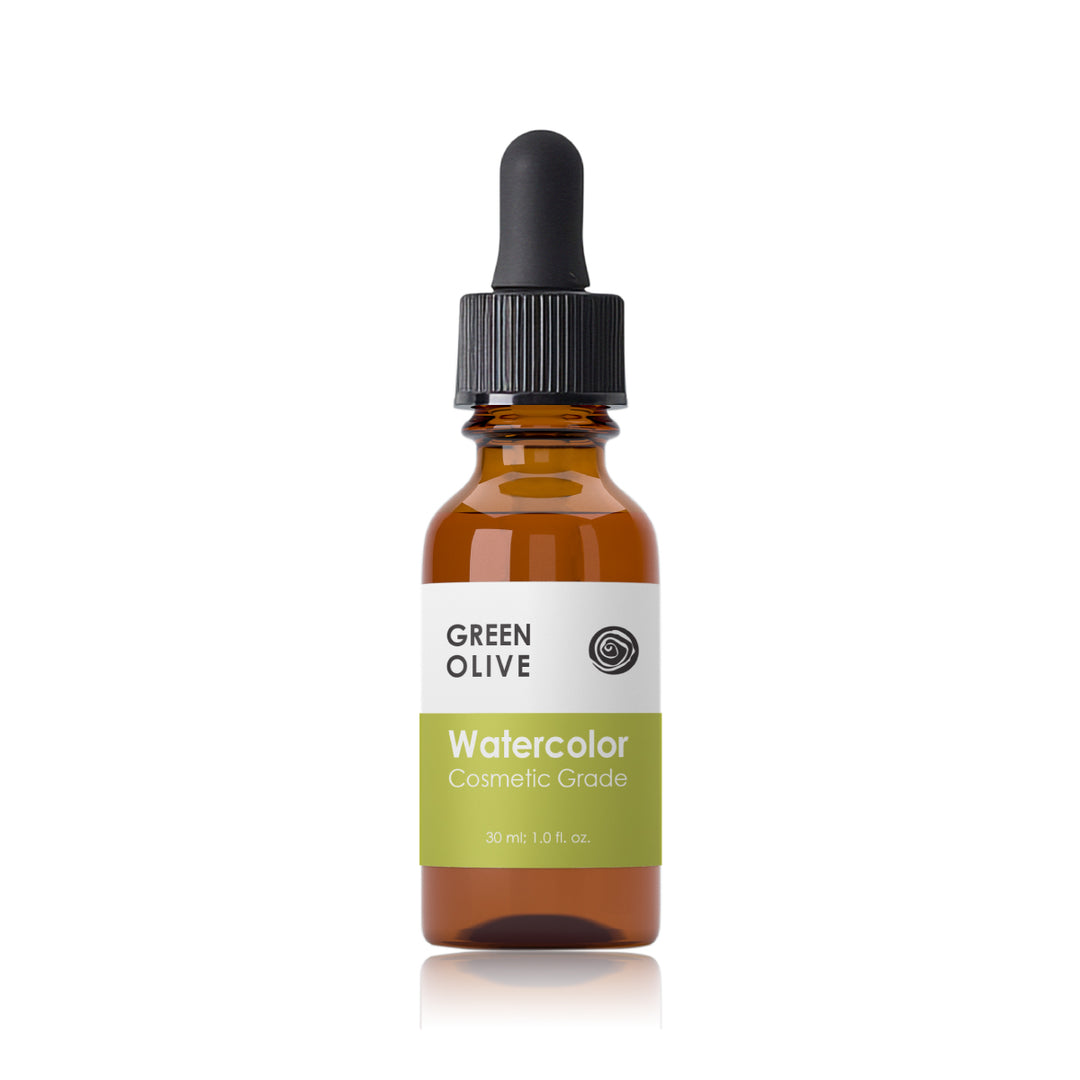 Watercolor - Cosmetic Grade - 30ml - Green Olive