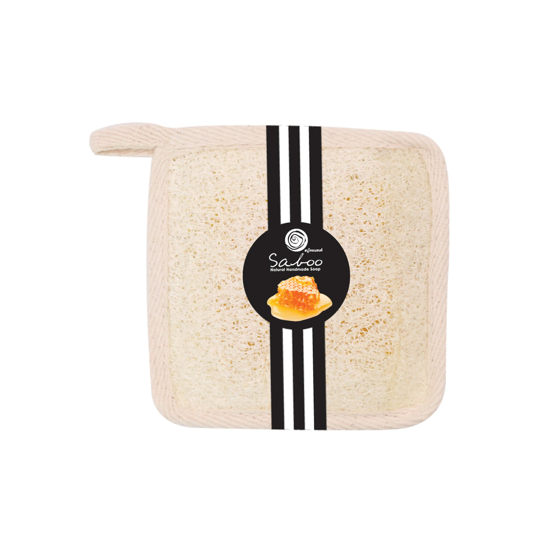 Natural Luffa - Soap Inside - 50g - Honey