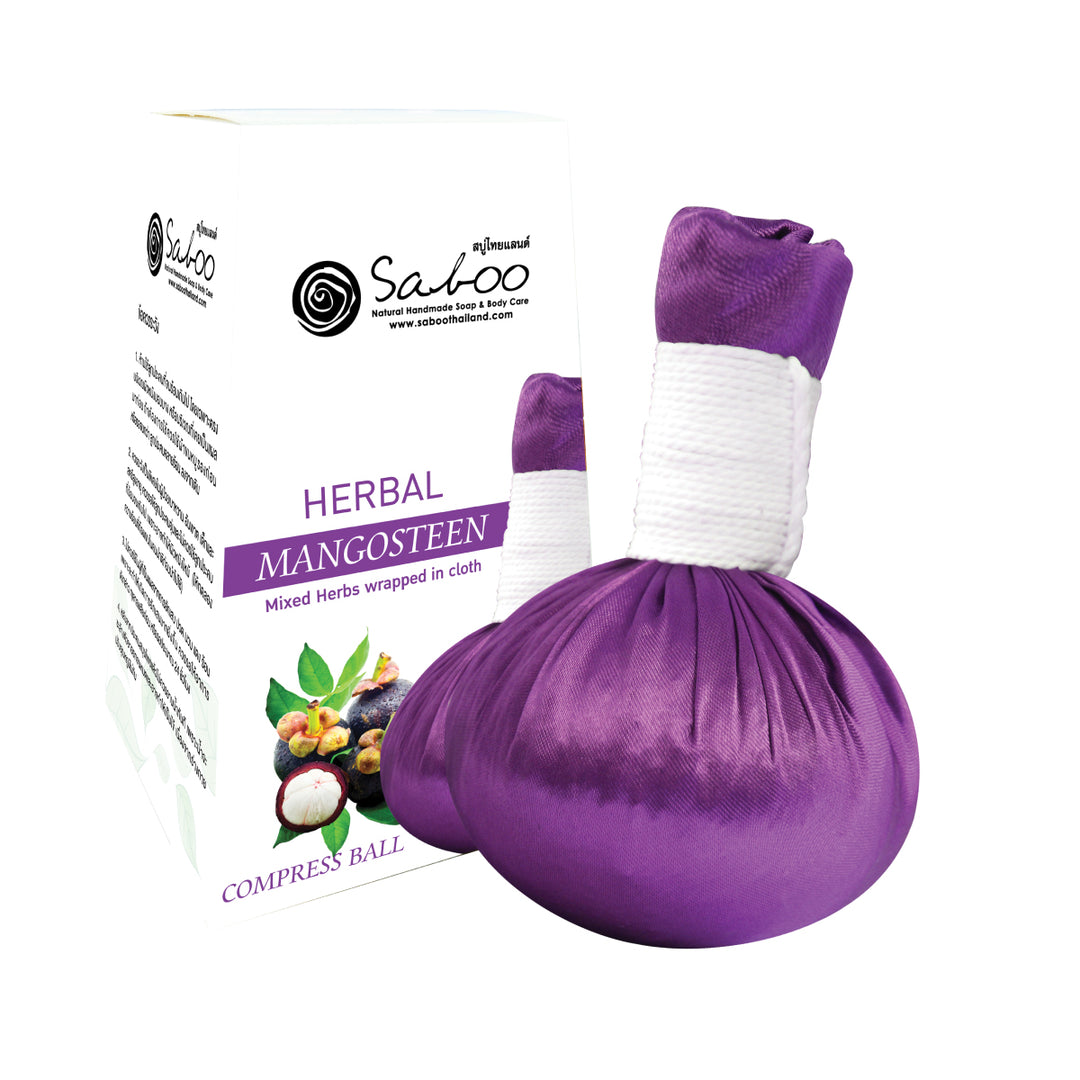Saboo Compress Ball - 50g - Mangosteen