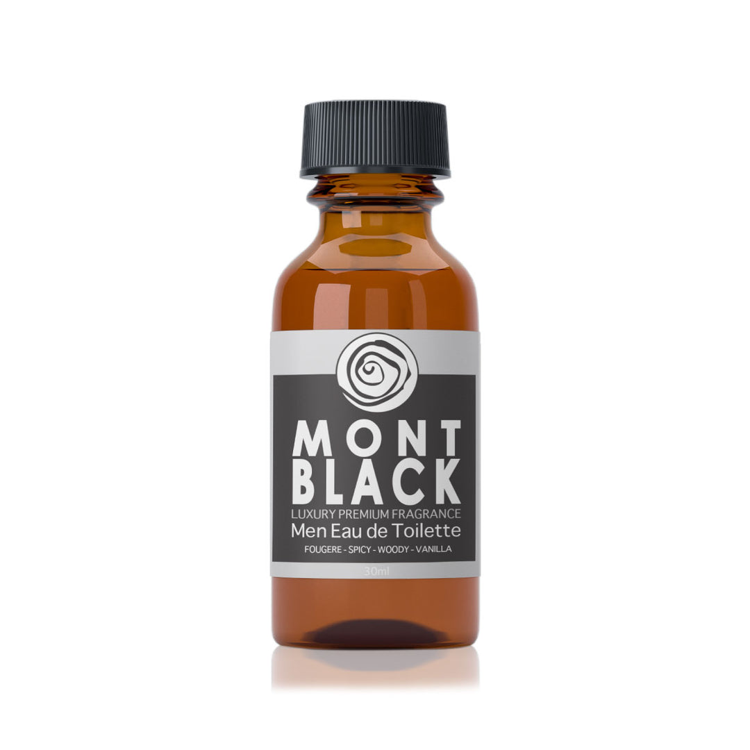 Premium Fragrance Oil - 30ml - Mont Black