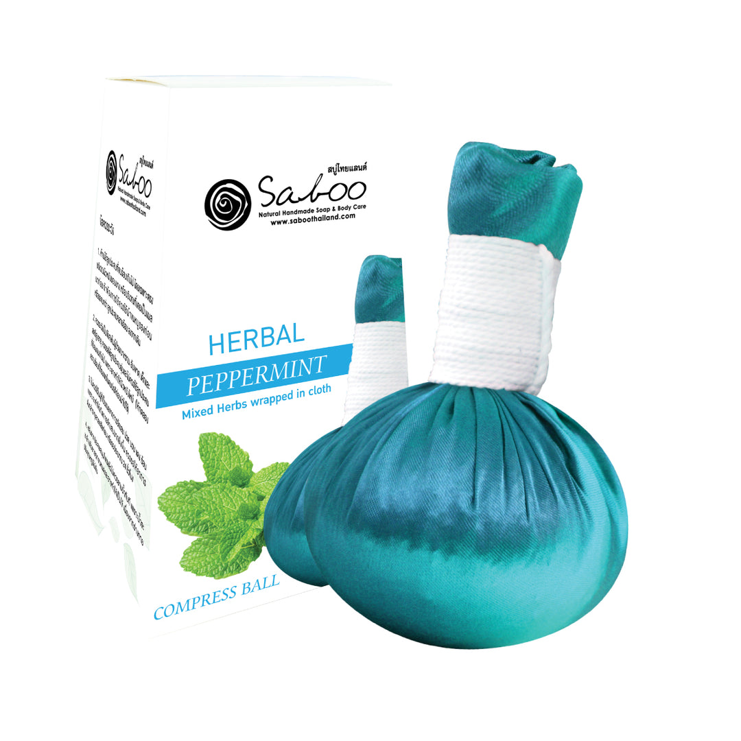 Saboo Compress Ball - 50g - Peppermint