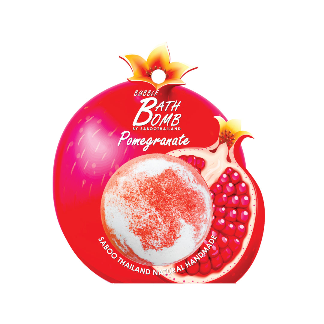 Bubble Bath Bomb - Fruit Package - 150g - Pomegranate
