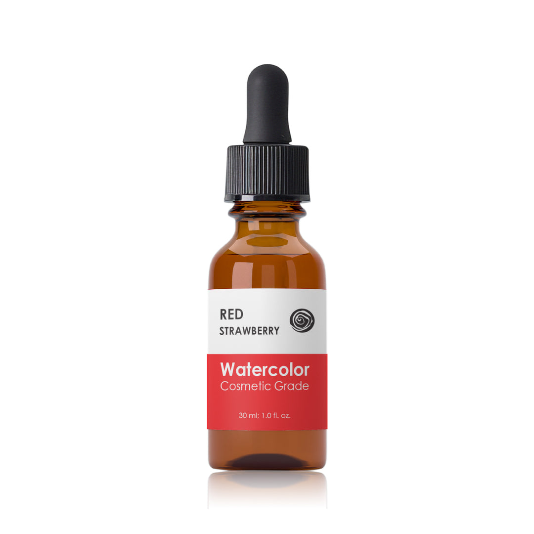 Watercolor - Cosmetic Grade - 30ml - Red Strawberry