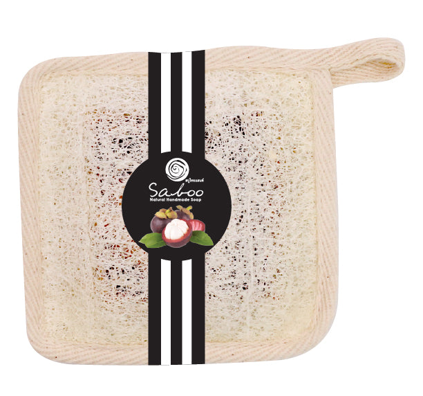 Natural Luffa - Soap Inside - 50g - Mangosteen