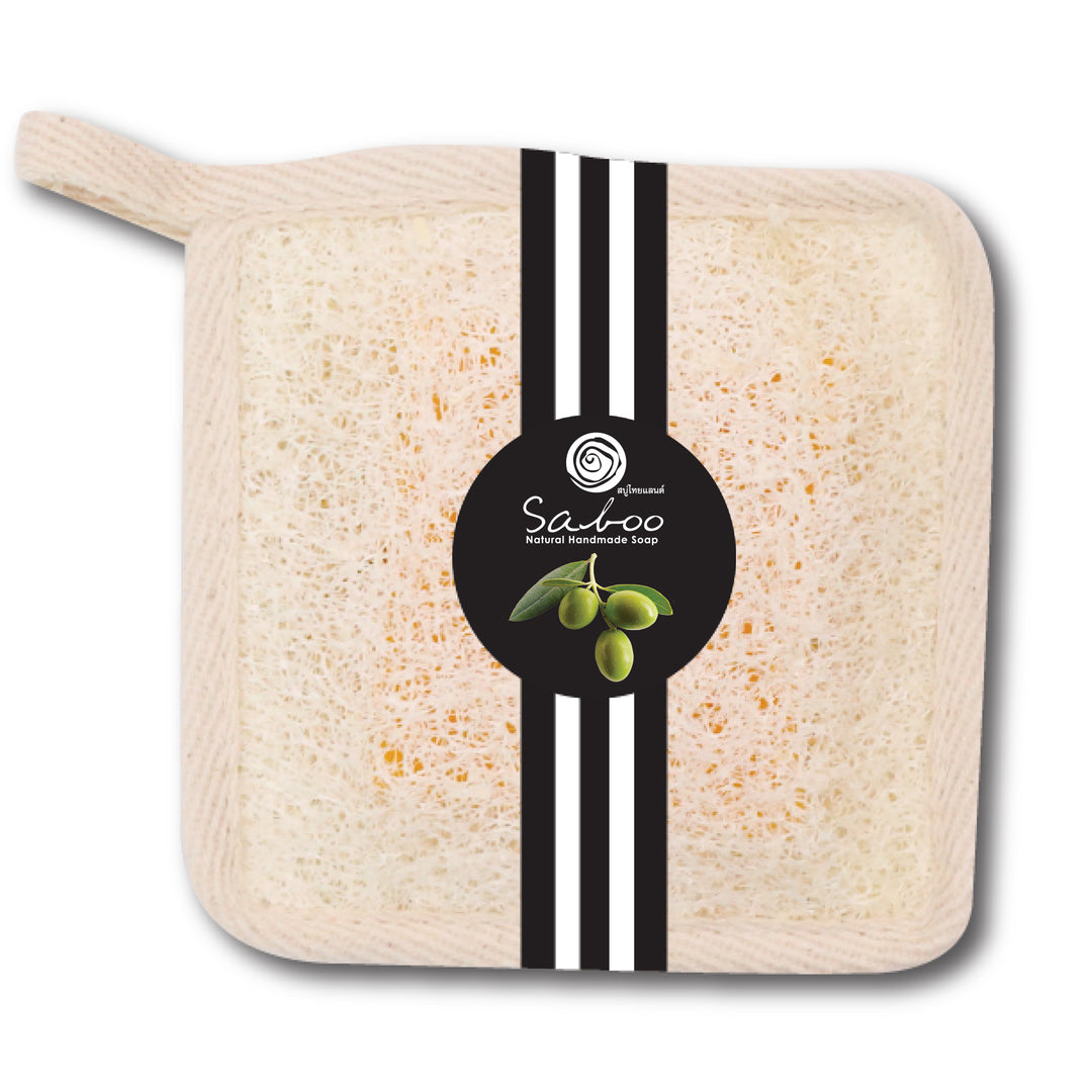 Natural Luffa - Soap Inside - 50g - Olive