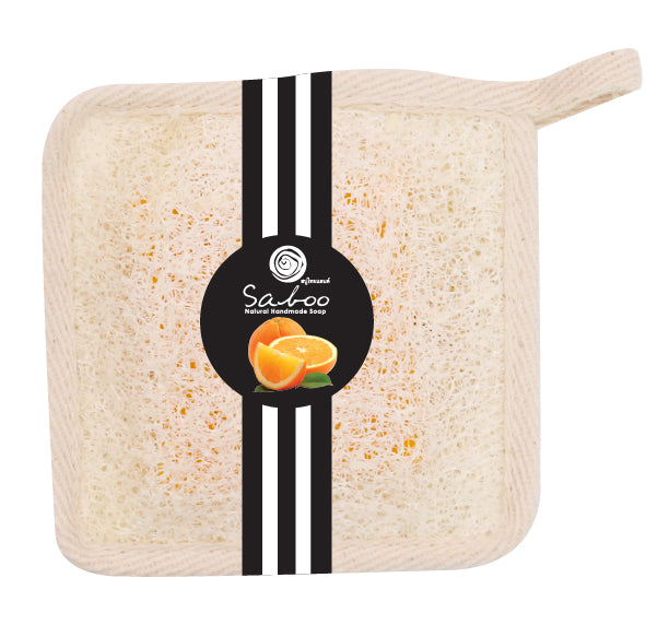 Natural Luffa - Soap Inside - 50g - Orange