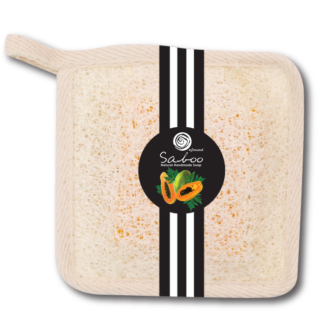 Natural Luffa - Soap Inside - 50g - Papaya