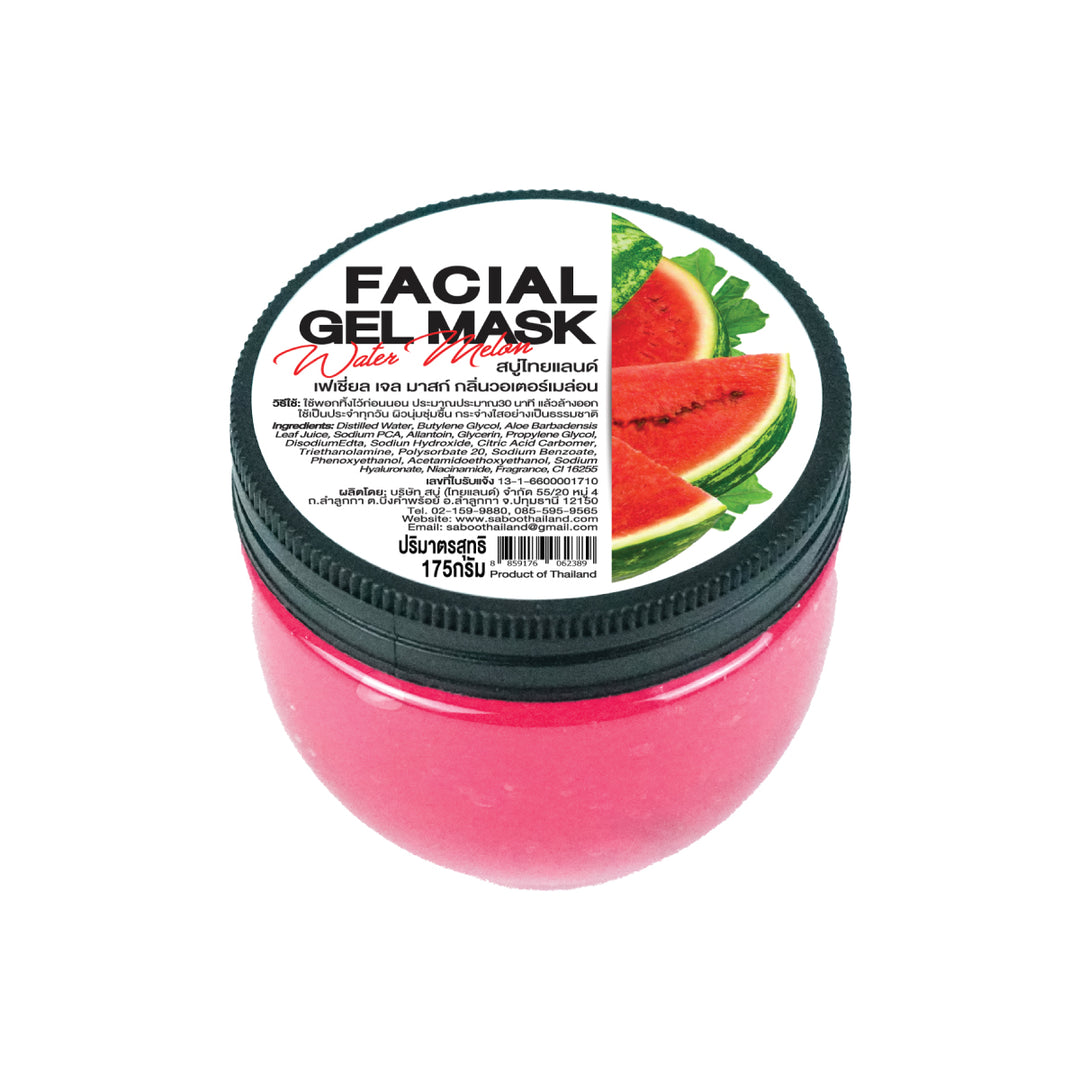 Saboo Facial Gel Mask - 175g - Watermelon