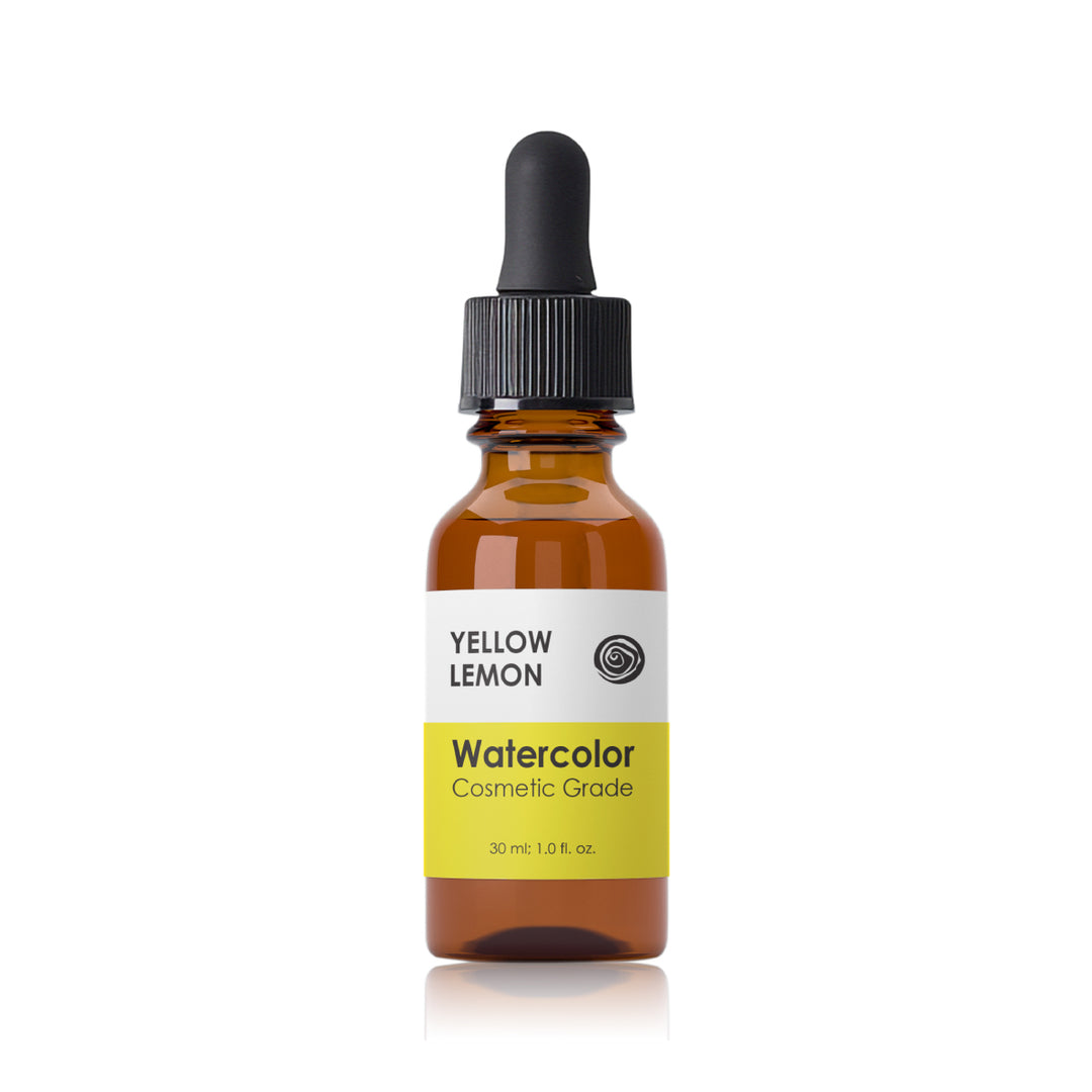 Watercolor - Cosmetic Grade - 30ml - Yellow Lemon