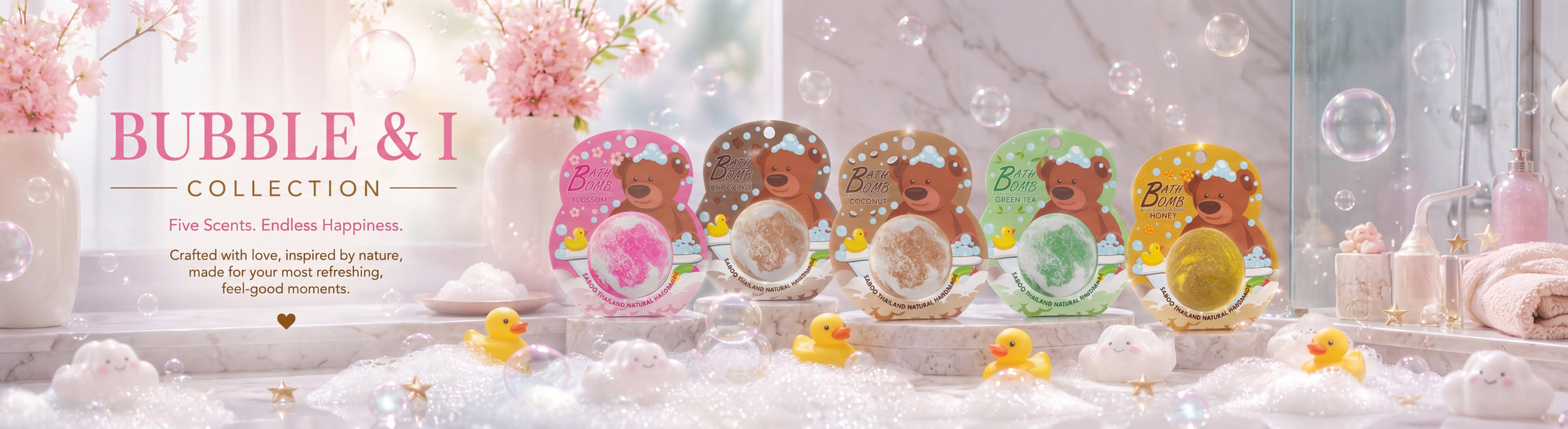 SABOO BUBBLE BATH BOMB – BUBBLE & I COLLECTION