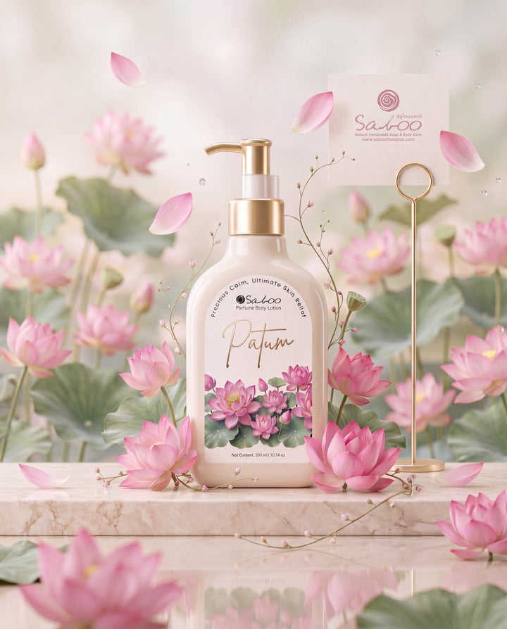 BODY LOTION - 300ML-Patum (LOTUS SCENT)