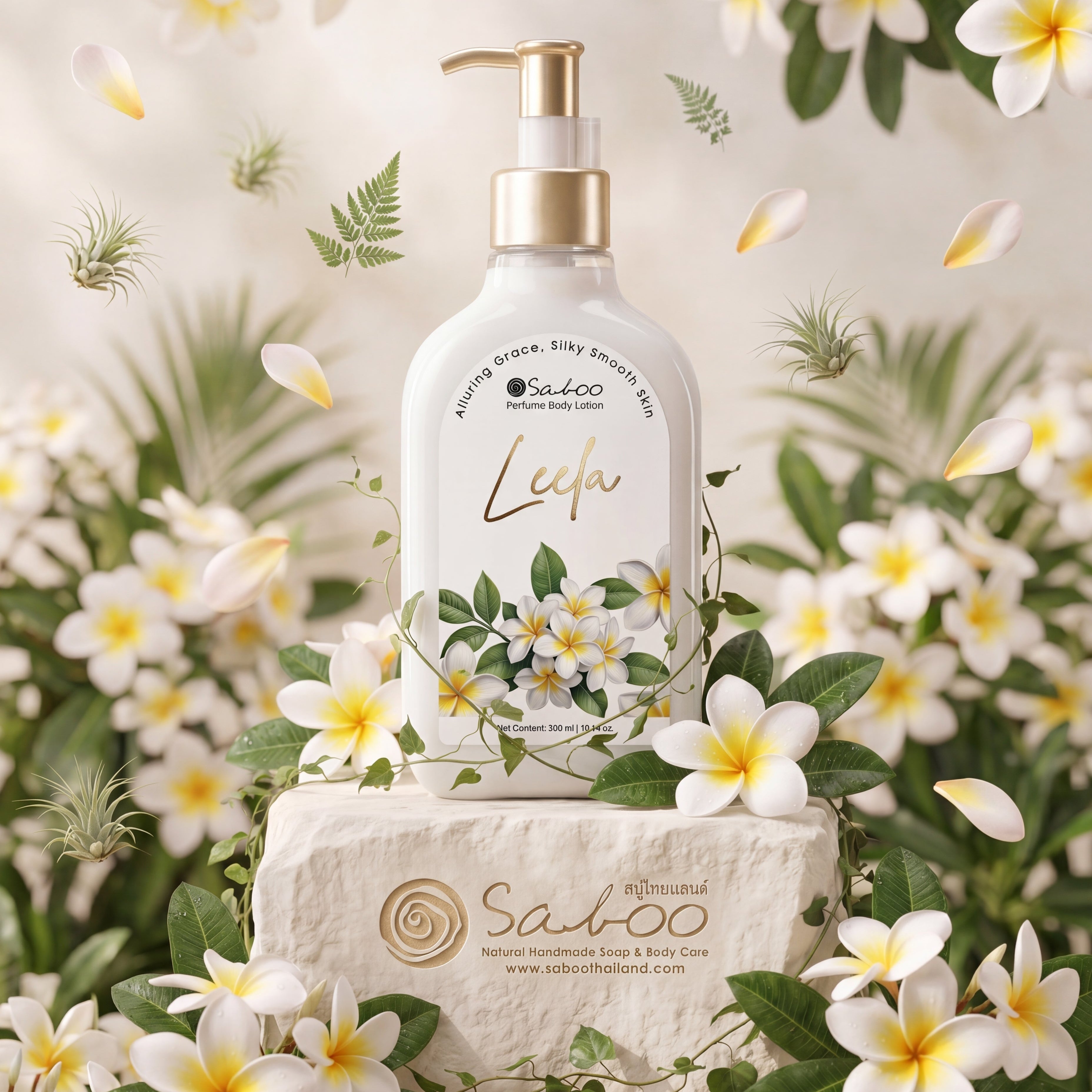 BODY LOTION – Saboo Thailand – Natural Handmade Soap & Body Care