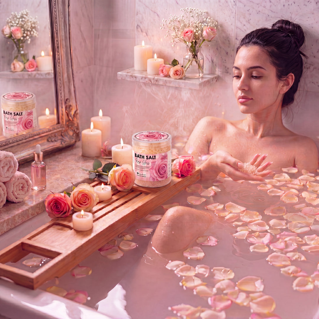 BATH SALT 230g - Rose Gloss