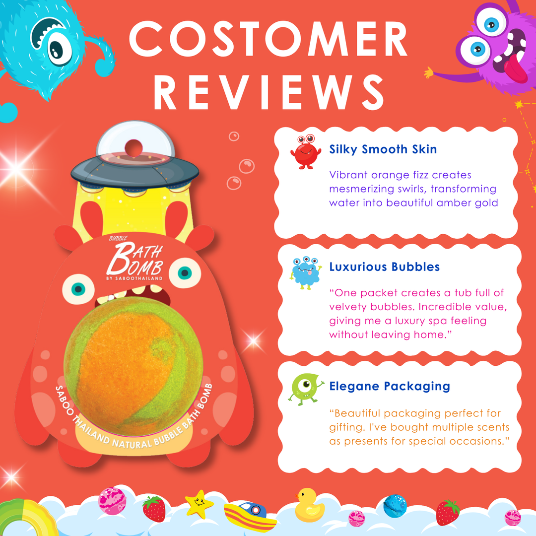 Bubble Bath Bomb - Monster Package - 150g - Strawberry