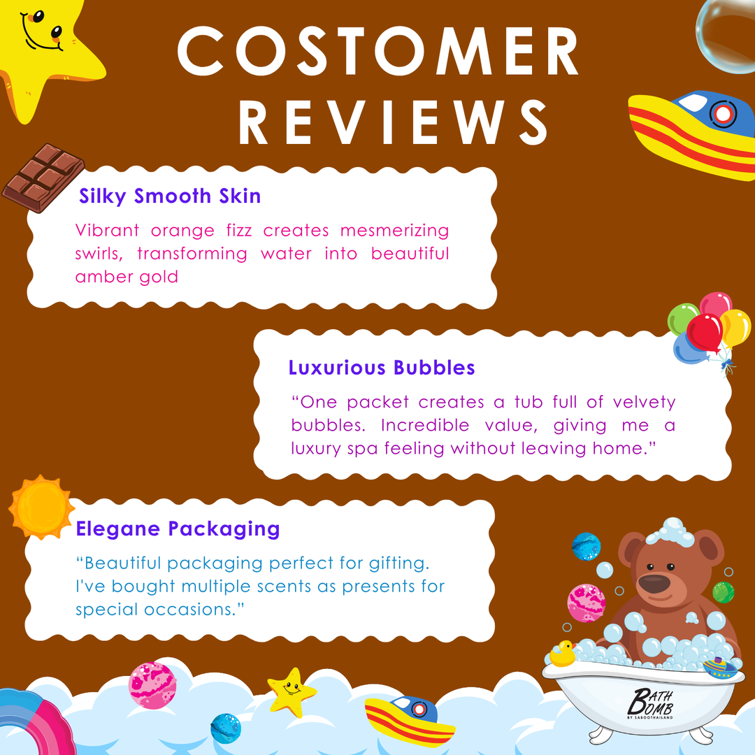 Bubble Bath Bomb - Bear Package - 150g - Chocolate