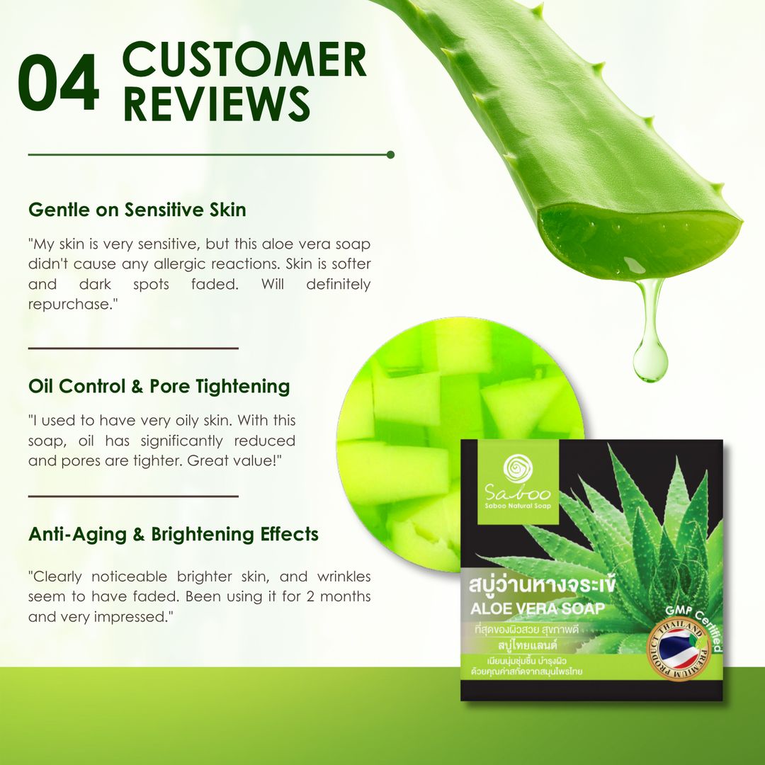 Premium Soap - Black Box Package - 100g - Aloe Vera