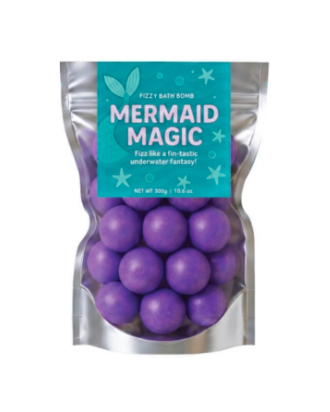 FIZZY BATH BOMB 300 G - Mermaid Magic