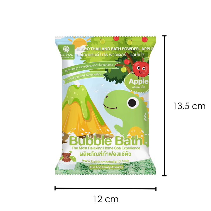 Bubble Bath Powder - 100g - Apple