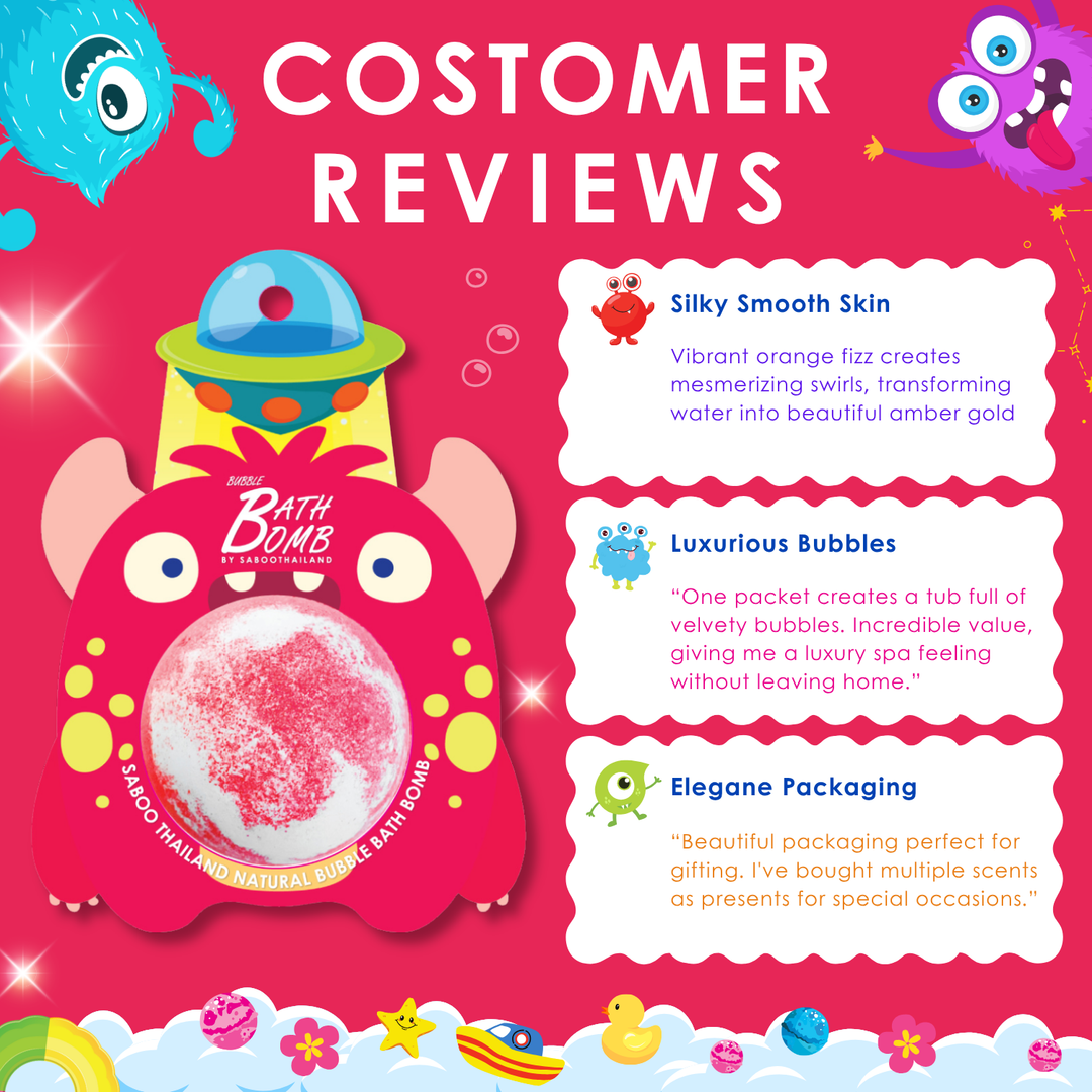 Bubble Bath Bomb - Monster - 150g - Blossom