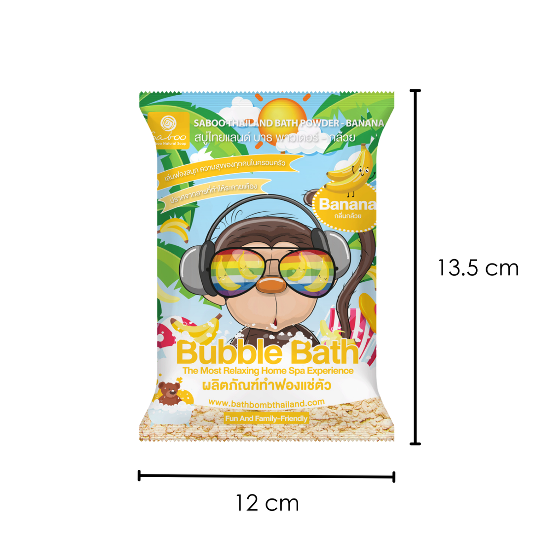 Bubble Bath Powder - 100g - Banana