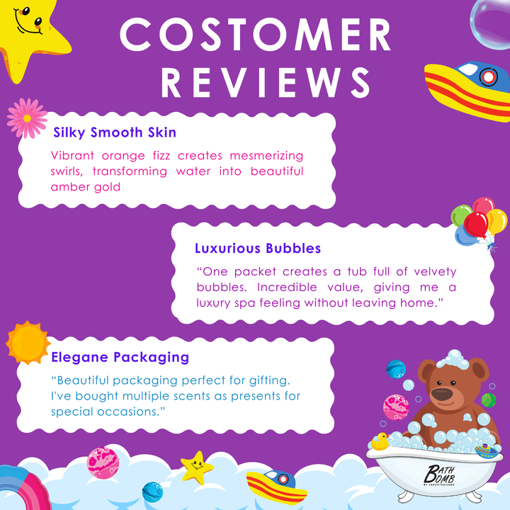 Bubble Bath Bomb - Bear Package - 150g - Lavender