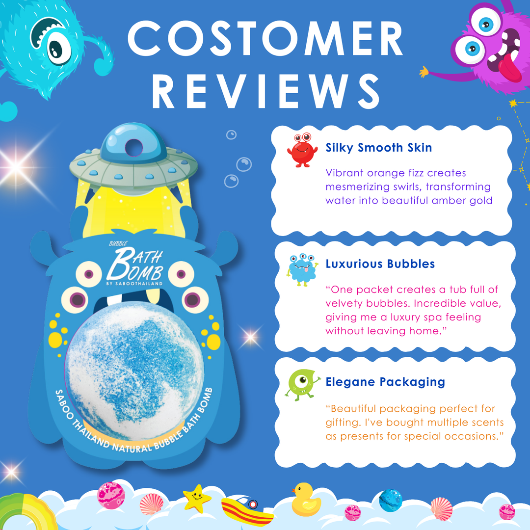 Bubble Bath Bomb - Monster - 150g - Ocean
