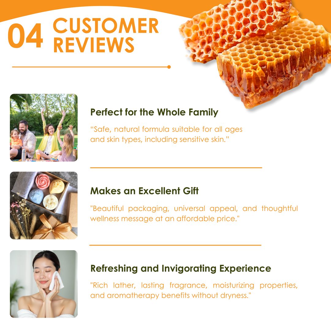Natural Fancy Soap - 100g - Honey