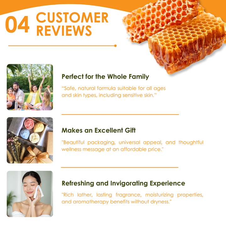 Natural Fancy Soap - 100g - Honey
