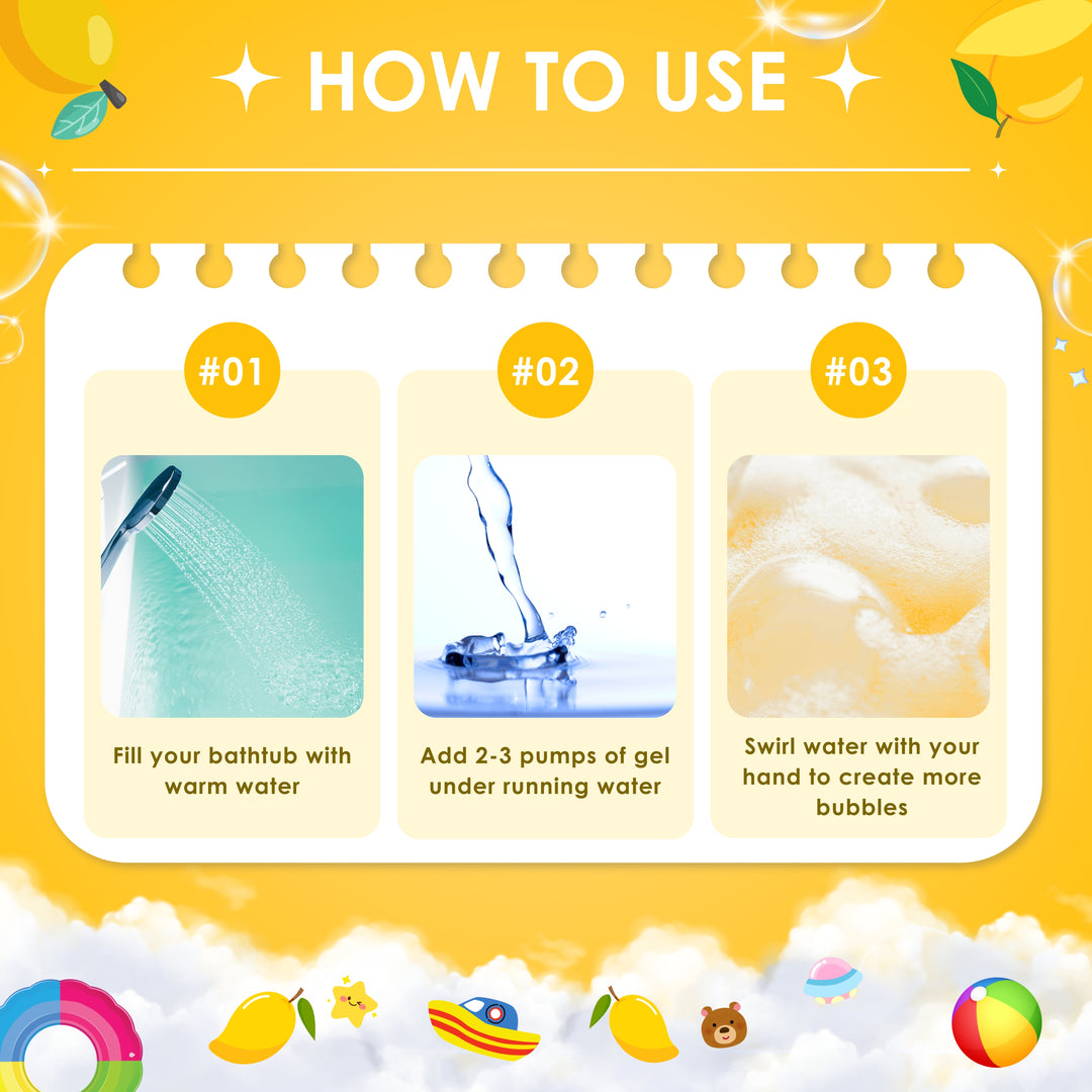 Bubble Bath Gel - 250 ml - Mango