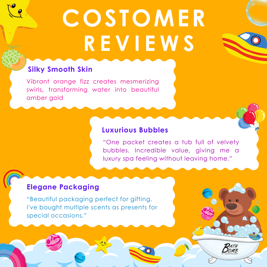Bubble Bath Bomb - Bear Package - 150g - Melon