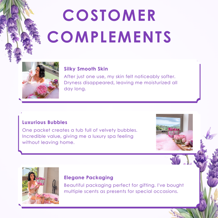 Bubble Bath Powder - 200g - Lavender