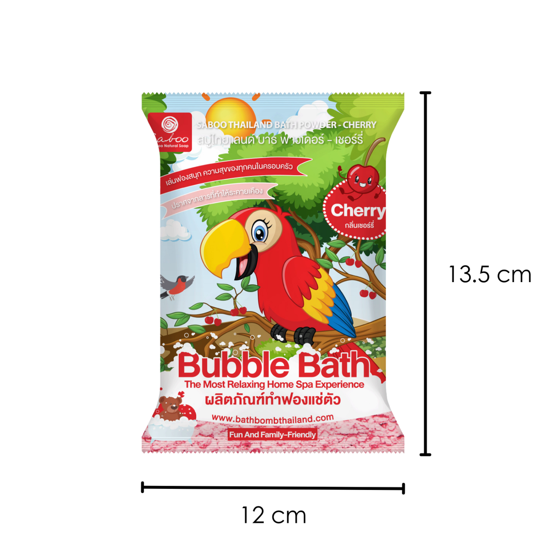 Bubble Bath Powder - 100g - Cherry
