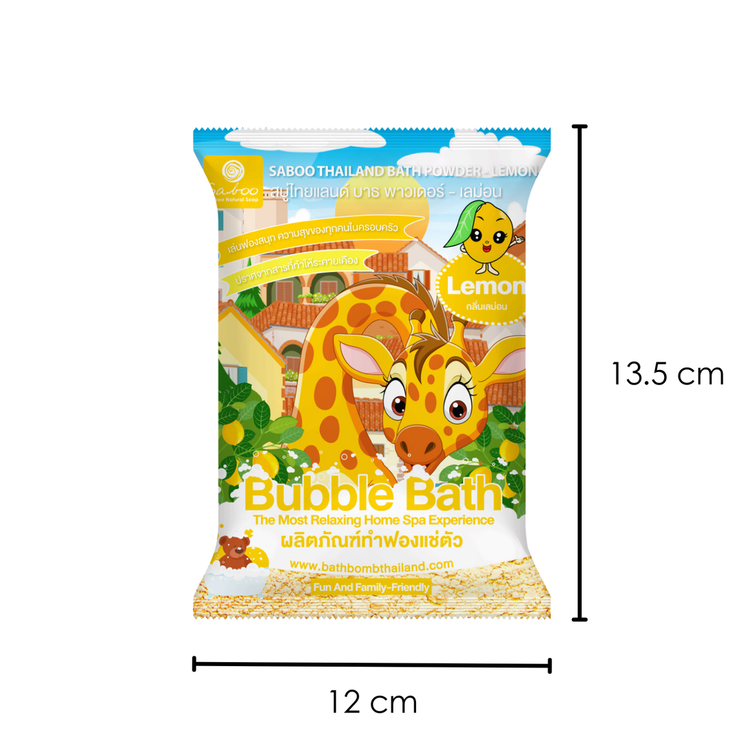 Bubble Bath Powder - 100g - Lemon