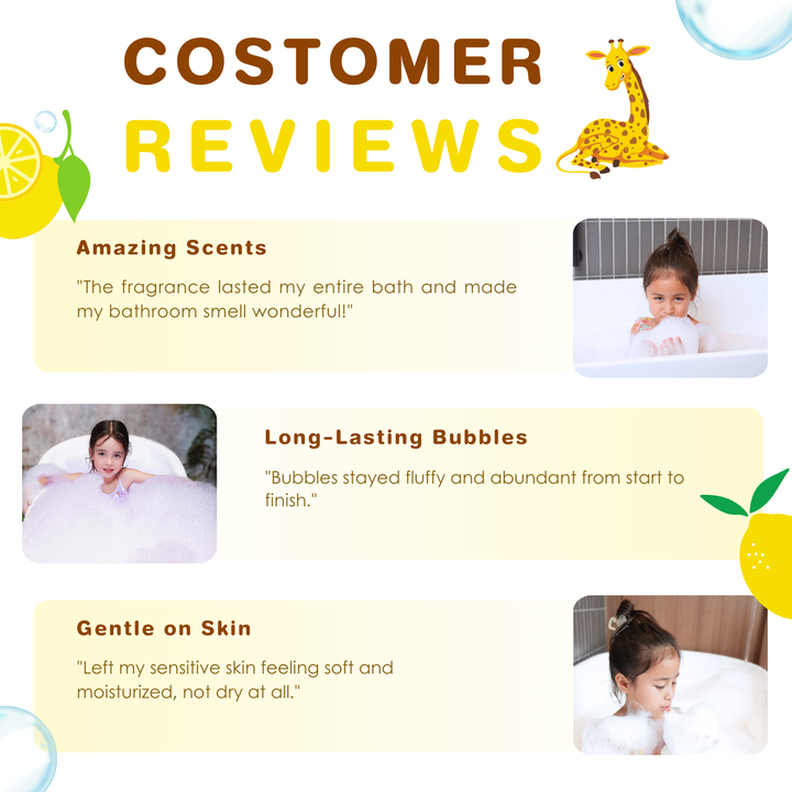 Bubble Bath Powder - 100g - Lemon