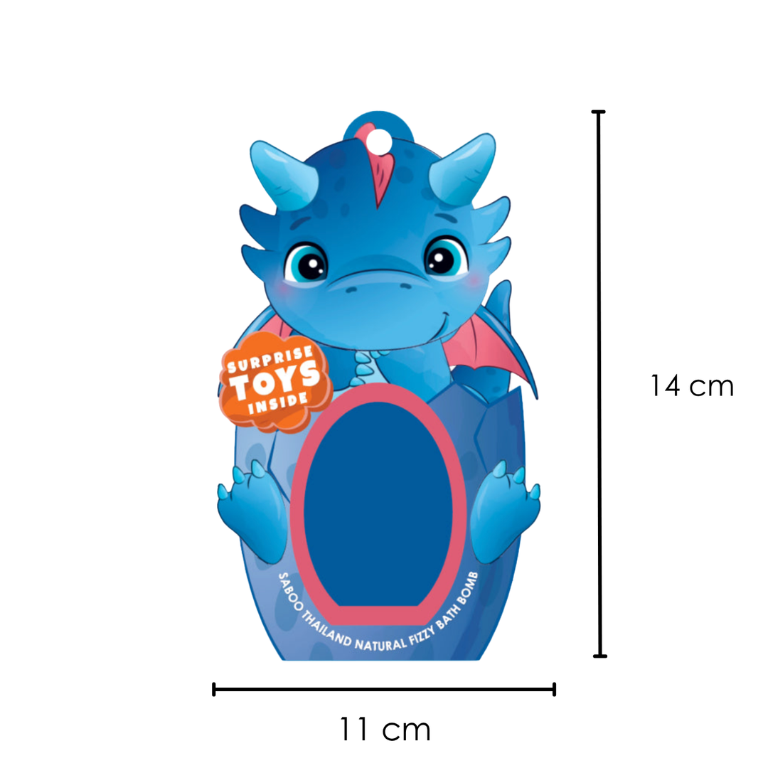 Fizzy Bath Bomb - Dinosaur Package - 180g - Rhino Super Cool