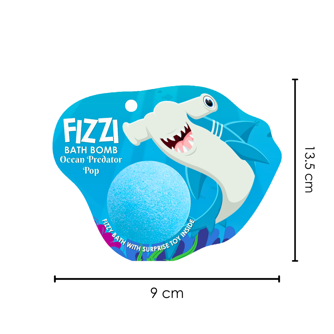 Fizzy Bath Bomb - Sea Animal Package - 100g - Ocean Predator Pop