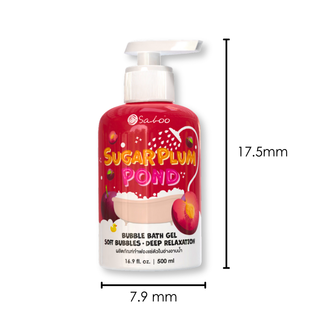 Bubble Bath Gel - 500ml - Sugar Plum Pond