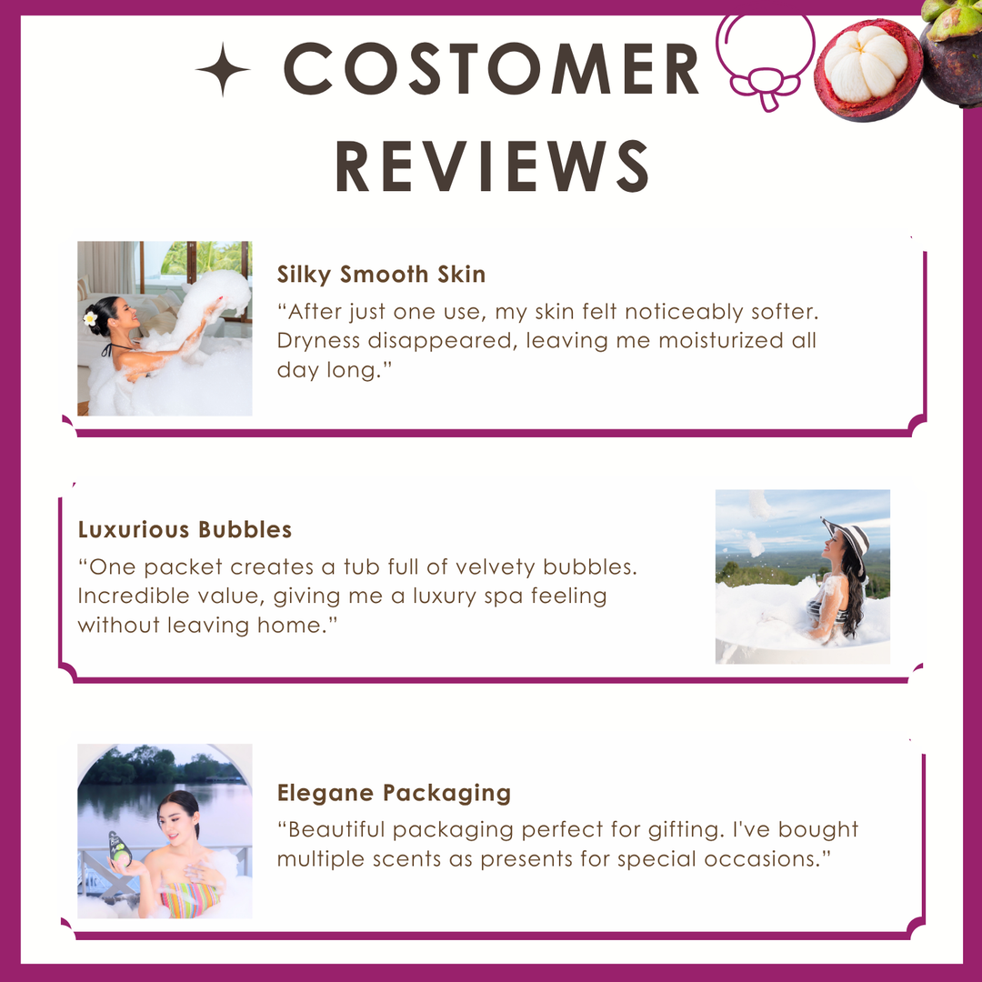 Bubble Bath Bomb - Fruit Package - 150g - Mangosteen