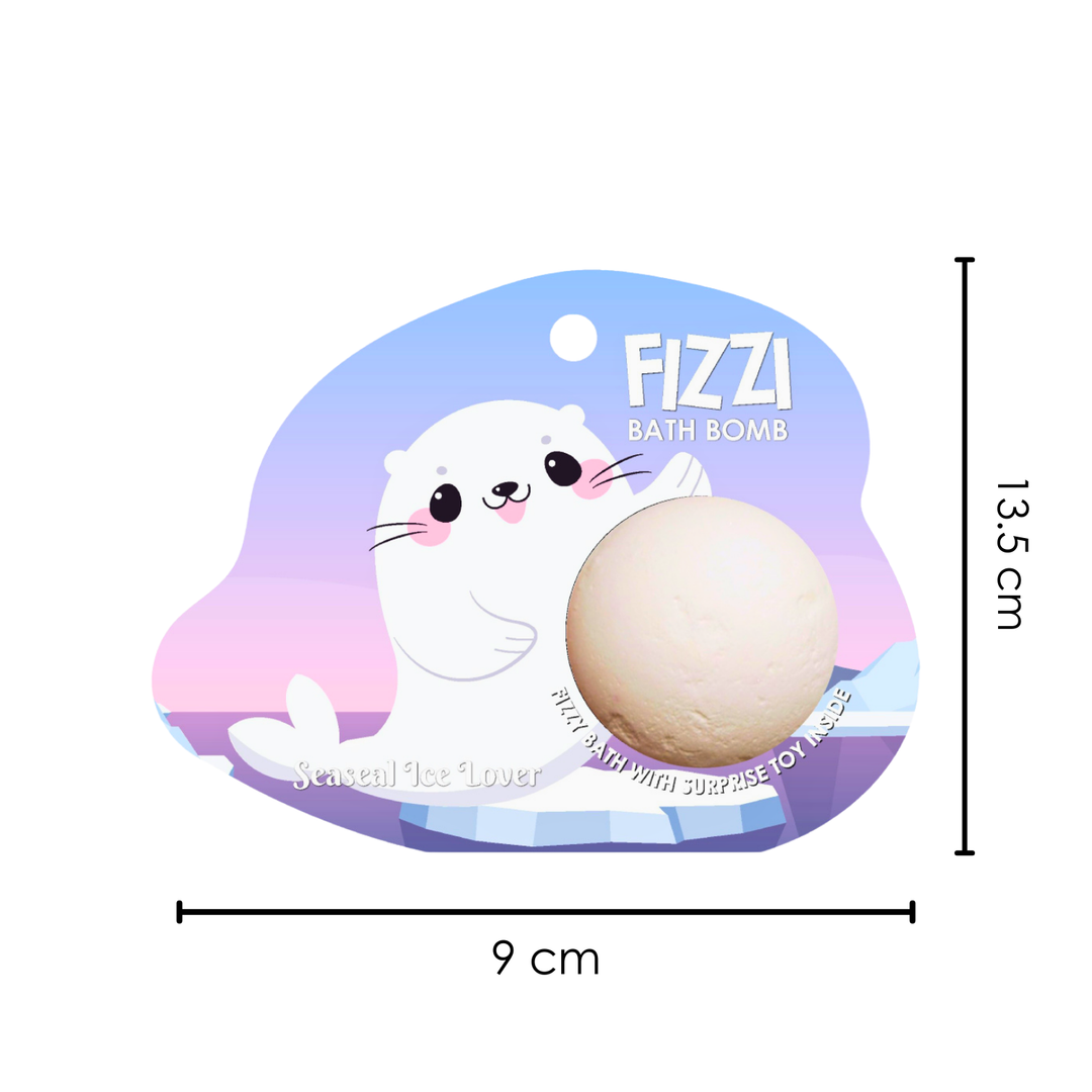 Fizzy Bath Bomb - Sea Animal Package - 100g - Seaseal Ice Lover