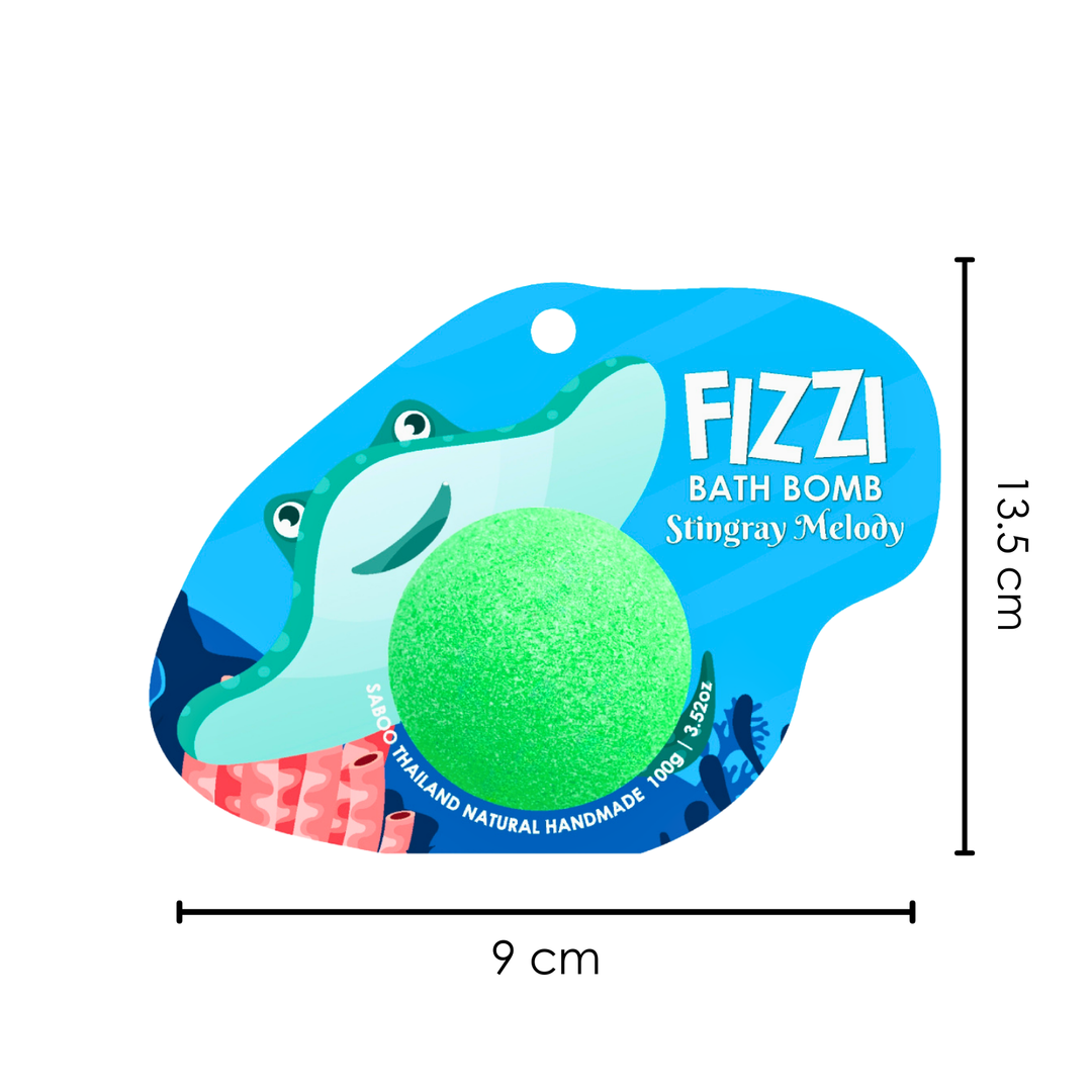 Fizzy Bath Bomb - Sea Animal Package - 100g - Stringgray Melody