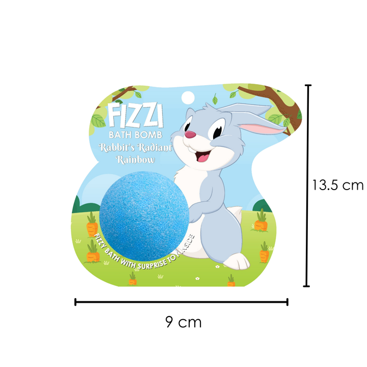Fizzy Bath Bomb - Jungle Package - 100g - Rabbit's Radiant Rainbow