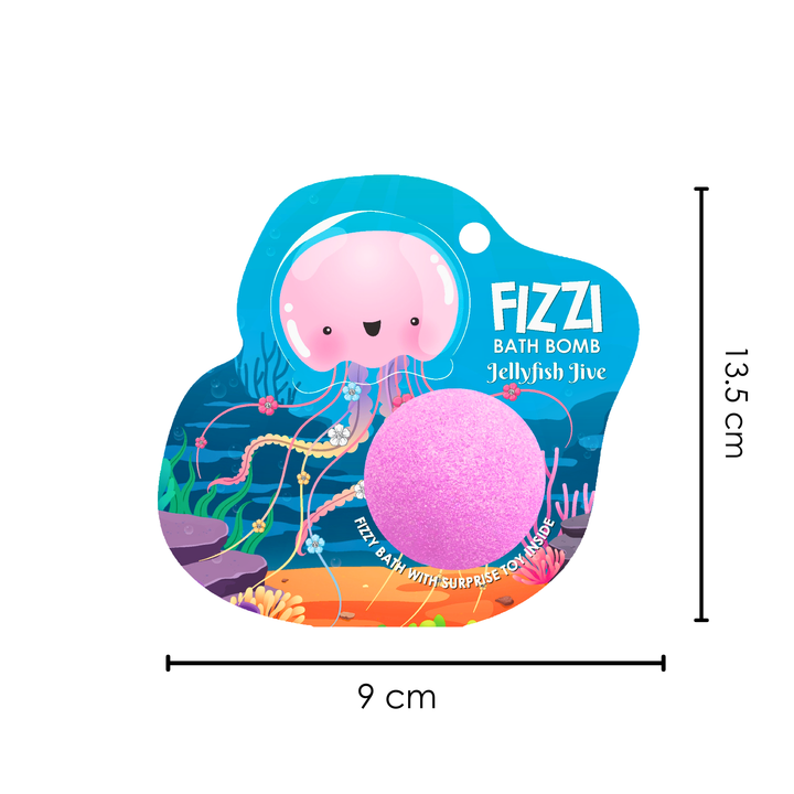 Fizzy Bath Bomb - Sea Animal Package - 100g - Jelly Live