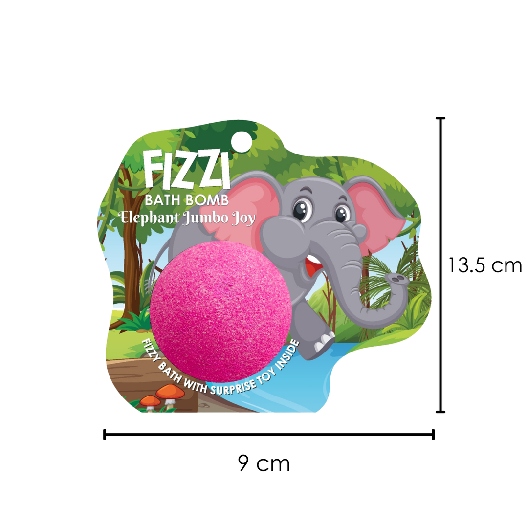 Fizzy Bath Bomb - Jungle Package - 100g - Elephant Jumbo Joy