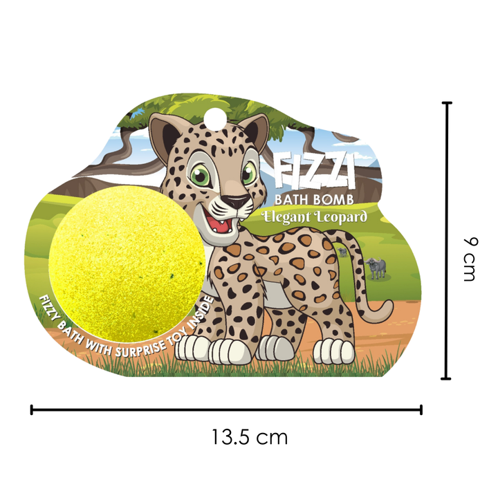 Fizzy Bath Bomb - Jungle Package - 100g - Elegant Leopard