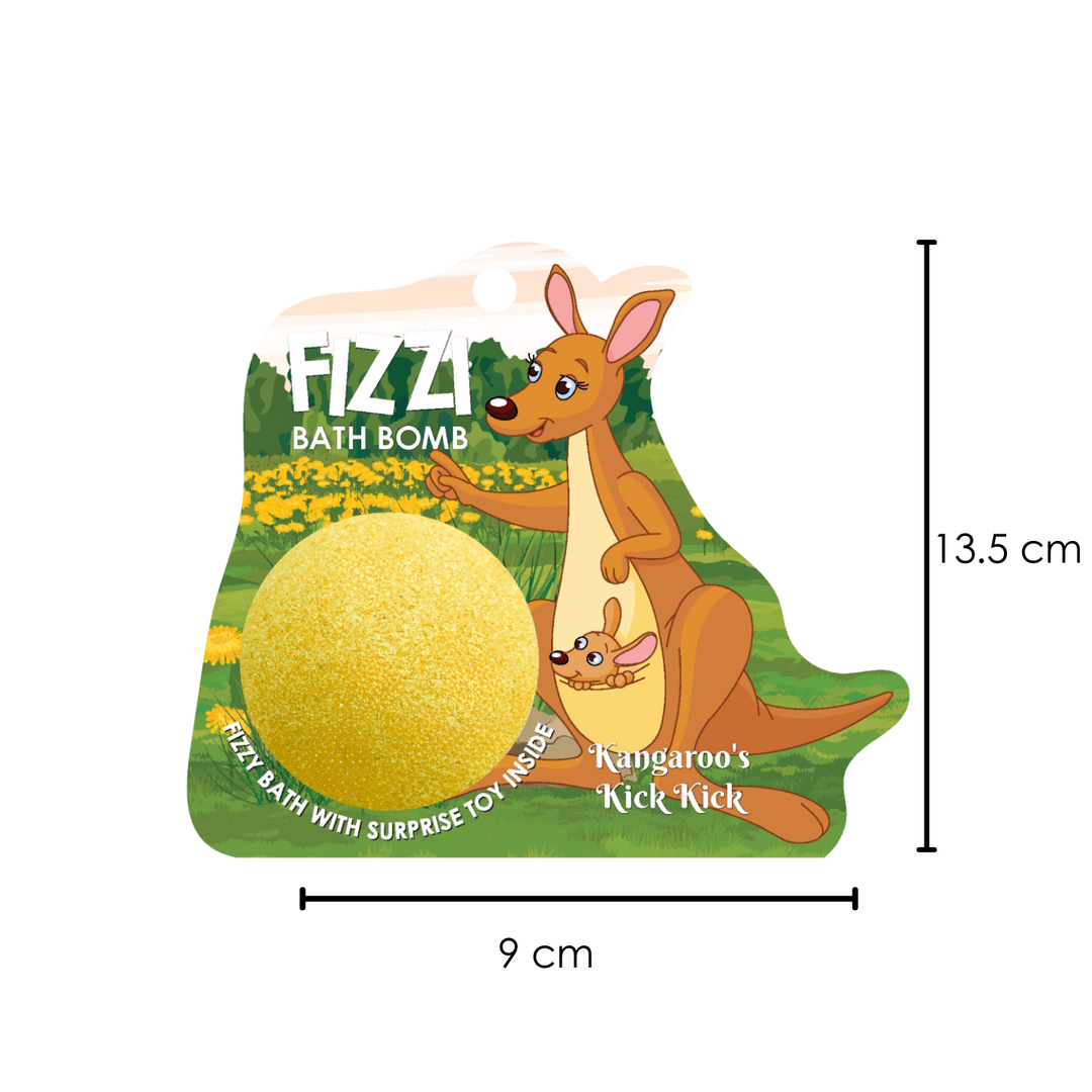 Fizzy Bath Bomb - Jungle Package - 100g - Kangaroo's Kick Kick