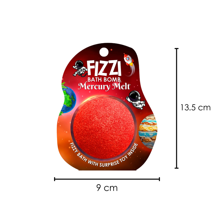 Fizzy Bath Bomb - Solar System Package - 100g - Mercury Melt