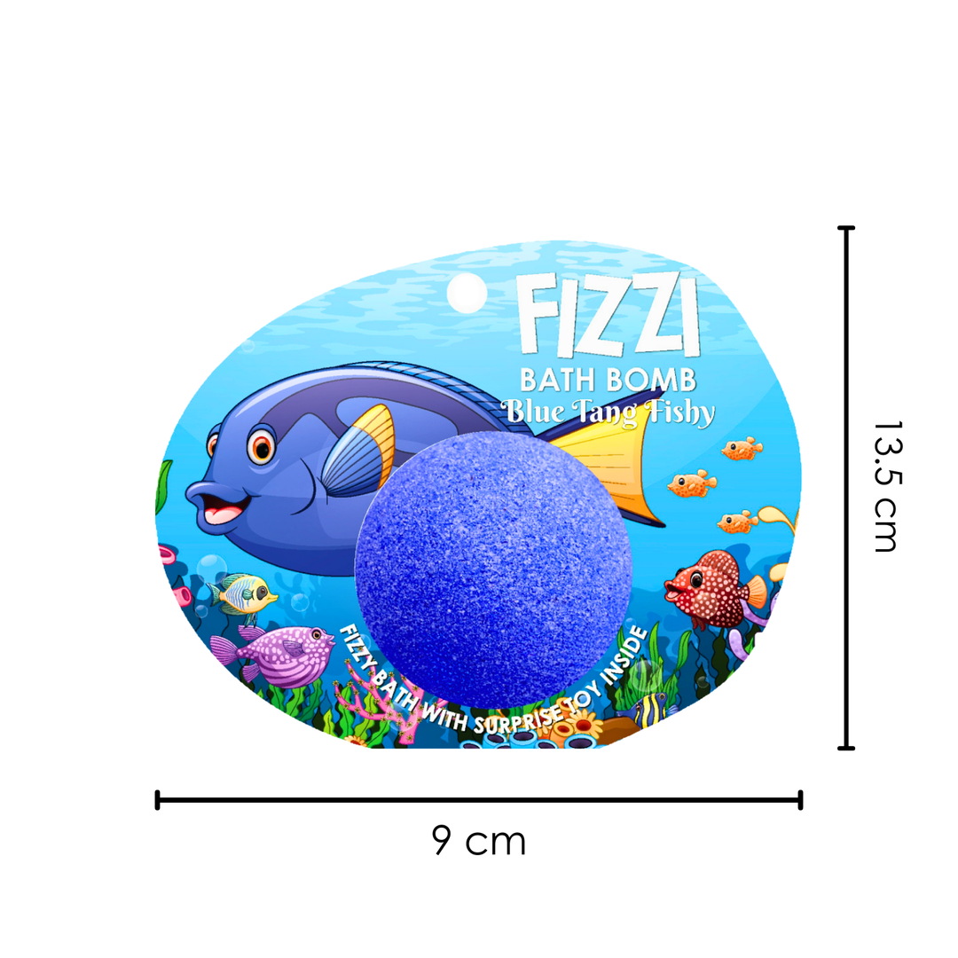 Fizzy Bath Bomb - Sea Animal Package - 100g - Blue Tang Fishy